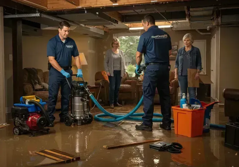 Basement Water Extraction and Removal Techniques process in Windsor, NC