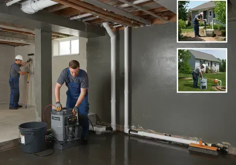 Basement Waterproofing and Flood Prevention process in Windsor, NC